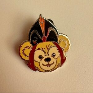 Disney Pins - Duffy Bear in Hats Villain Jafar from Aladdin 2013